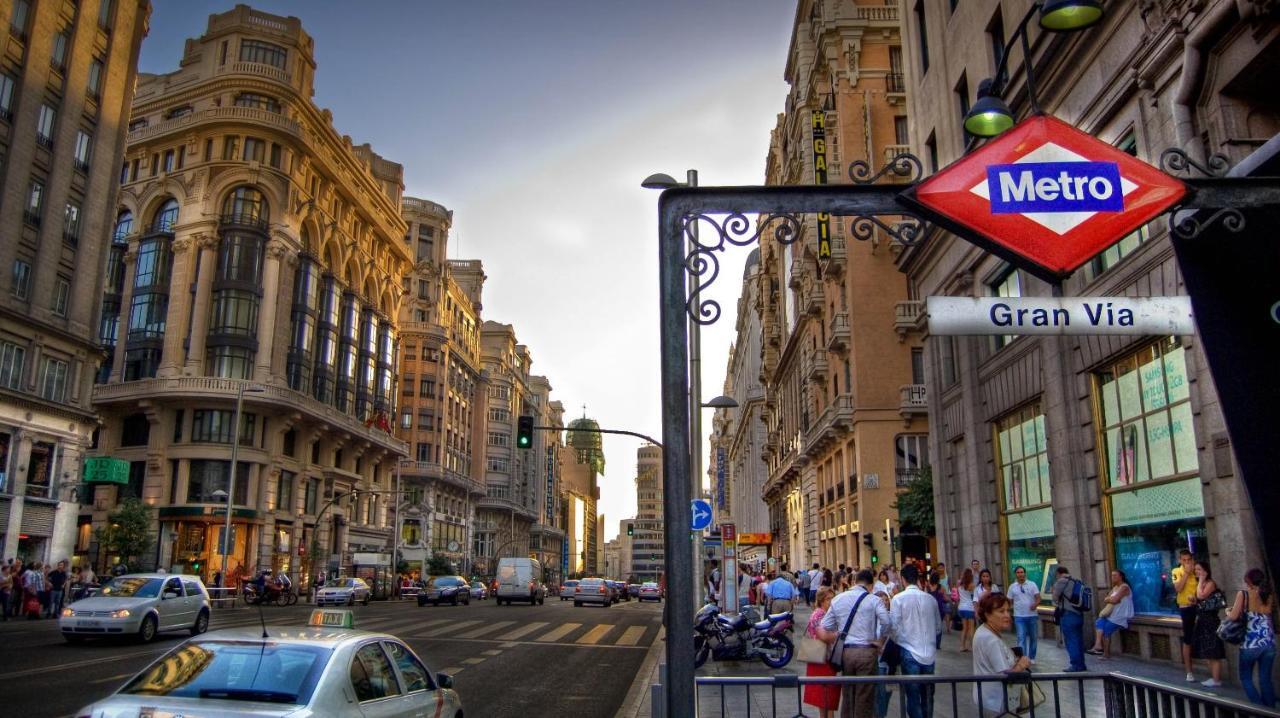 M&F 7 Rooms/7 Bathrooms Over Gran Via Madrid Exterior photo
